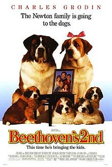 Beethoven 2 (1993) poster